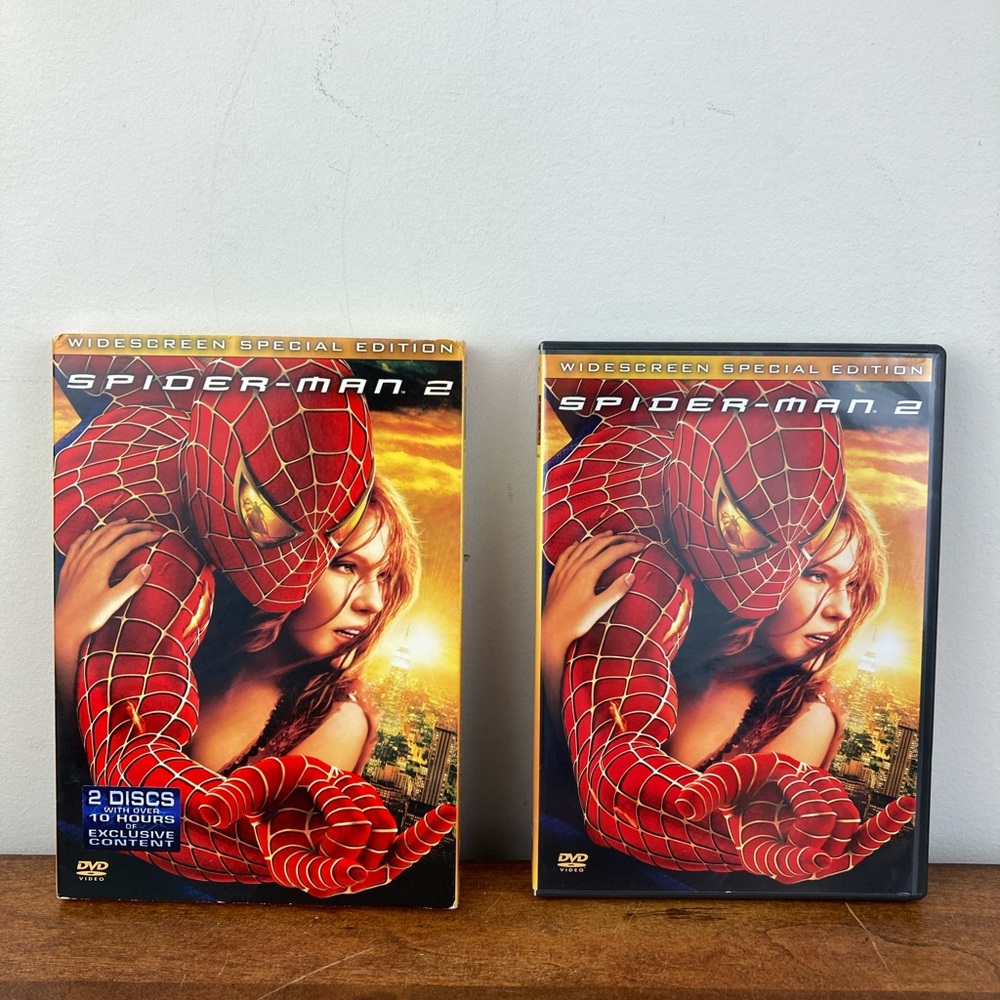 Spider-Man 2 Widescreen Presentation Special Edition Tobey Maguire DVD Movie - Picture 4 of 8